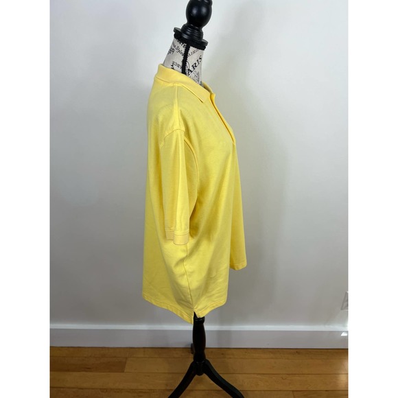 Croft & Barrow Men's Lightweight Yellow Signature Polo - Picture 5 of 9